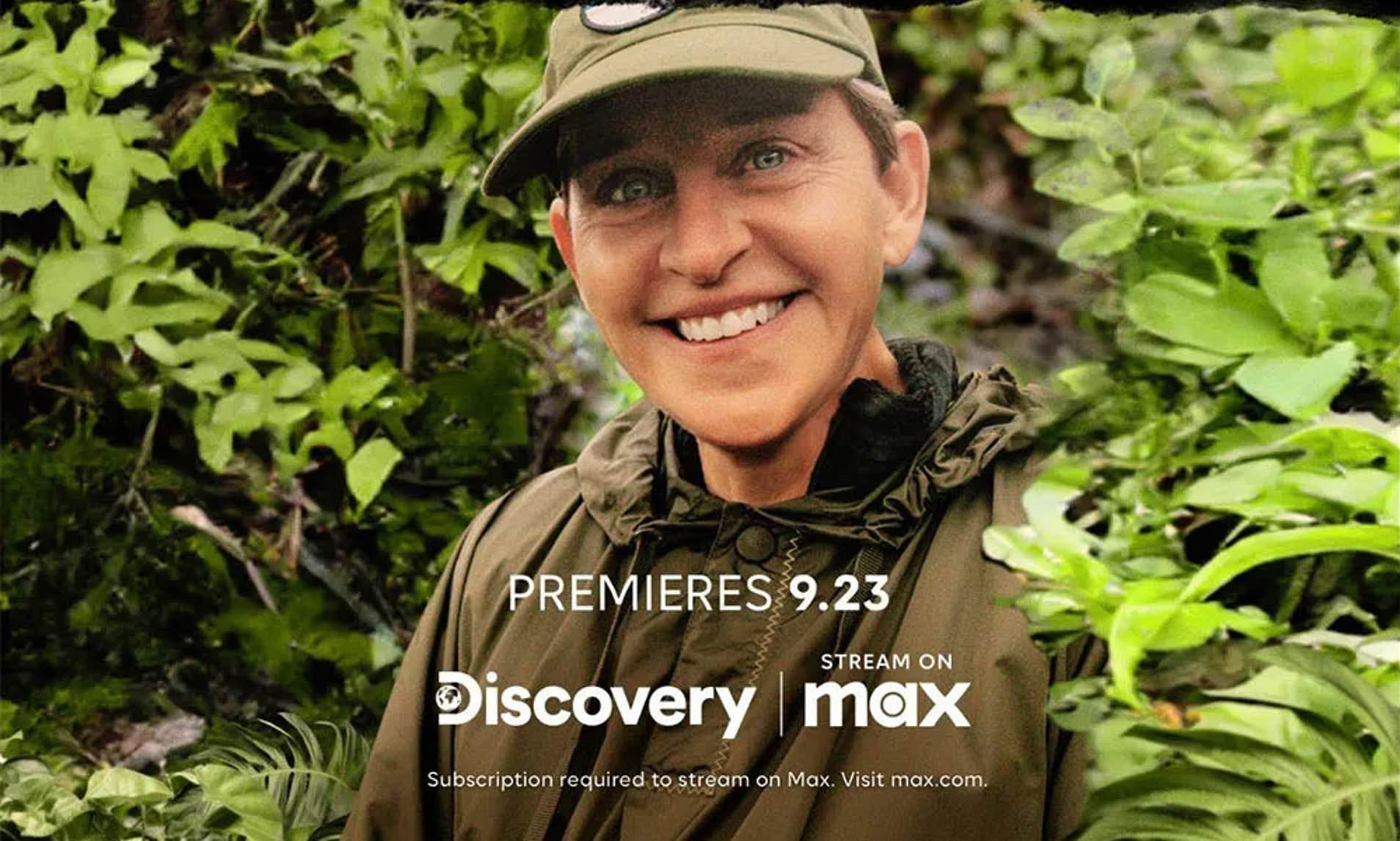 Discovery Channel Premieres Saving the Gorillas: Ellen's Next Adventure on Saturday, September 23