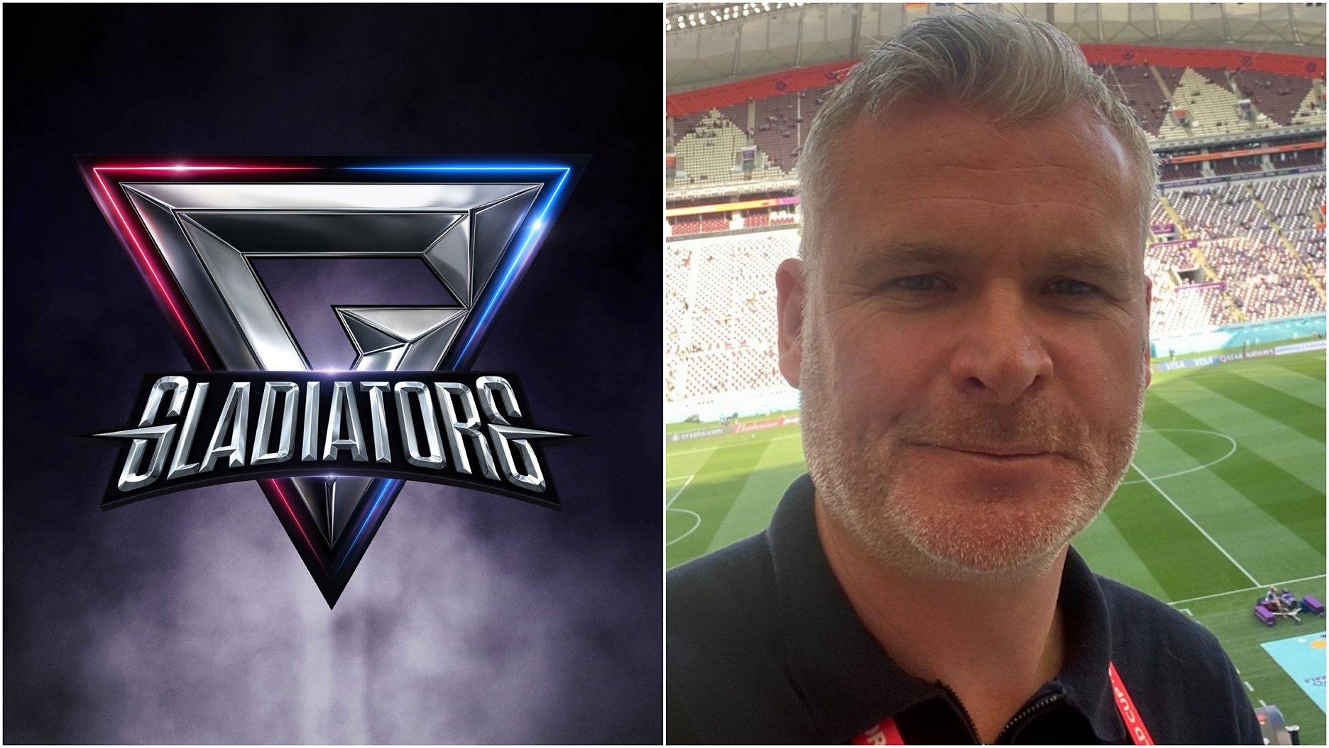 Football commentator Guy Mowbray to call the action on BBC One’s Gladiators