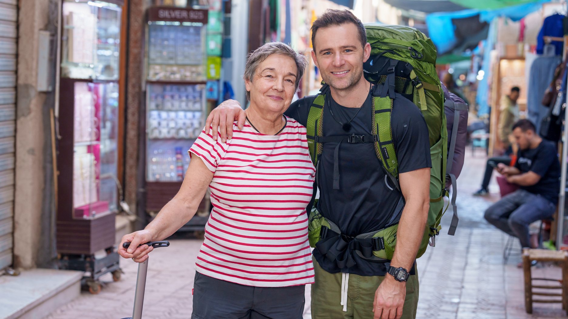 Harry Judd and his mum Emma on taking part in Celebrity Race Across The World
