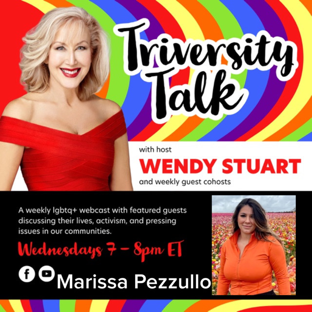 Marissa Pezzullo Guests On TriVersity Talk! Wednesday,  September 6th, 2023 at 7 PM ET