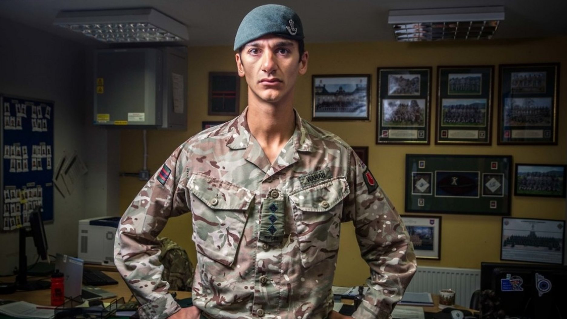 Meet Captain Nadir Wahab from the BBC One Soldier Training Team