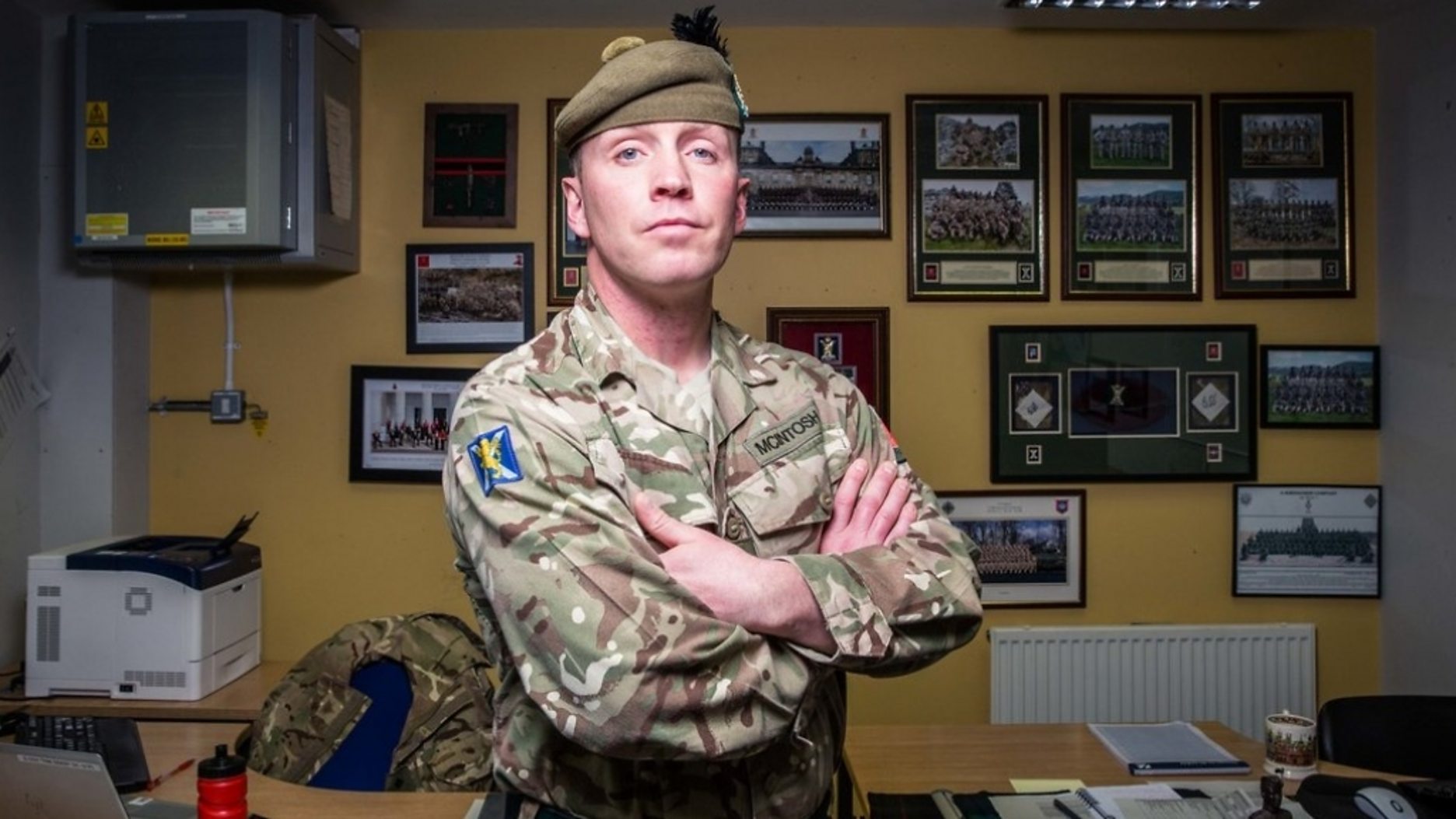 Meet Colour Sergeant Barry McIntosh from the BBC One Soldier Training Team