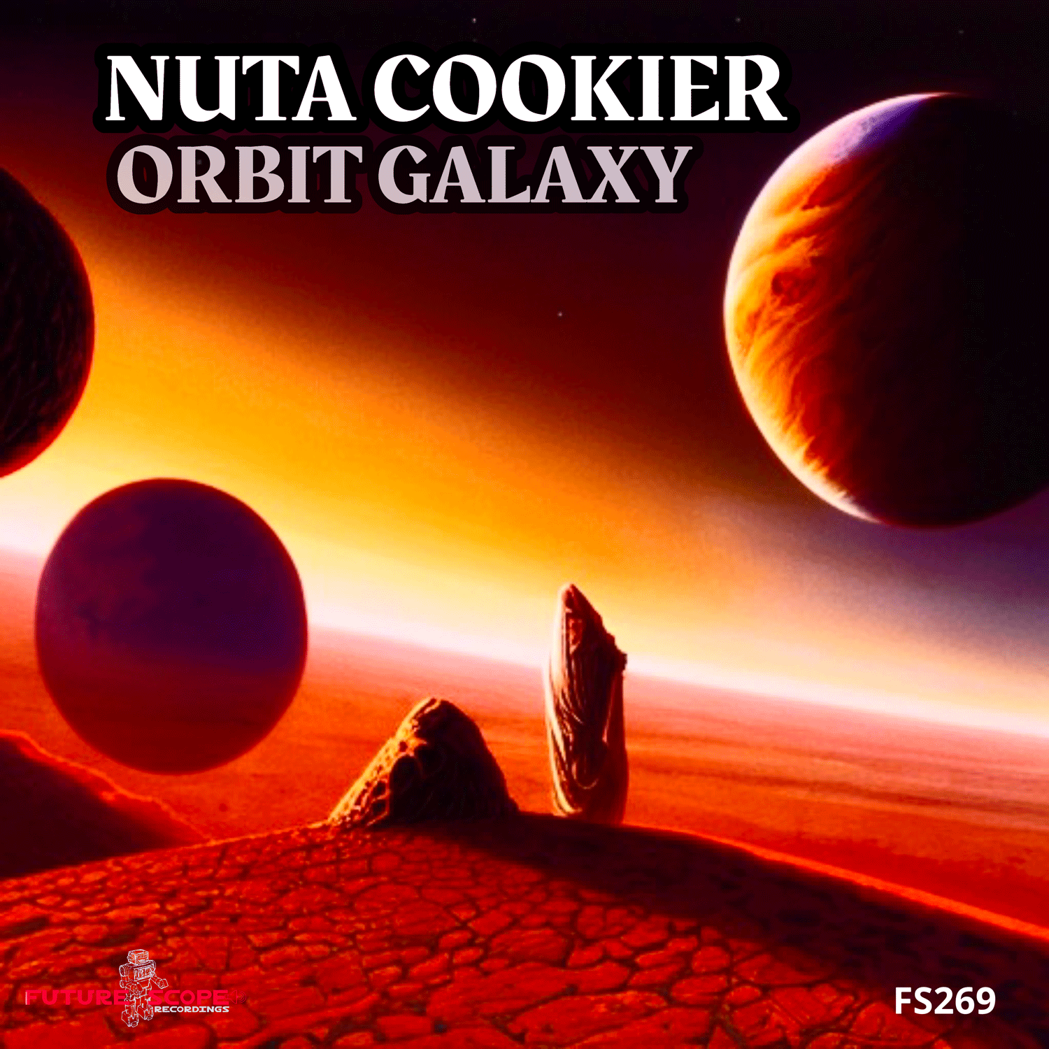 Nuta Cookier presents a pulsating Techno EP titled "Orbit Galaxy"