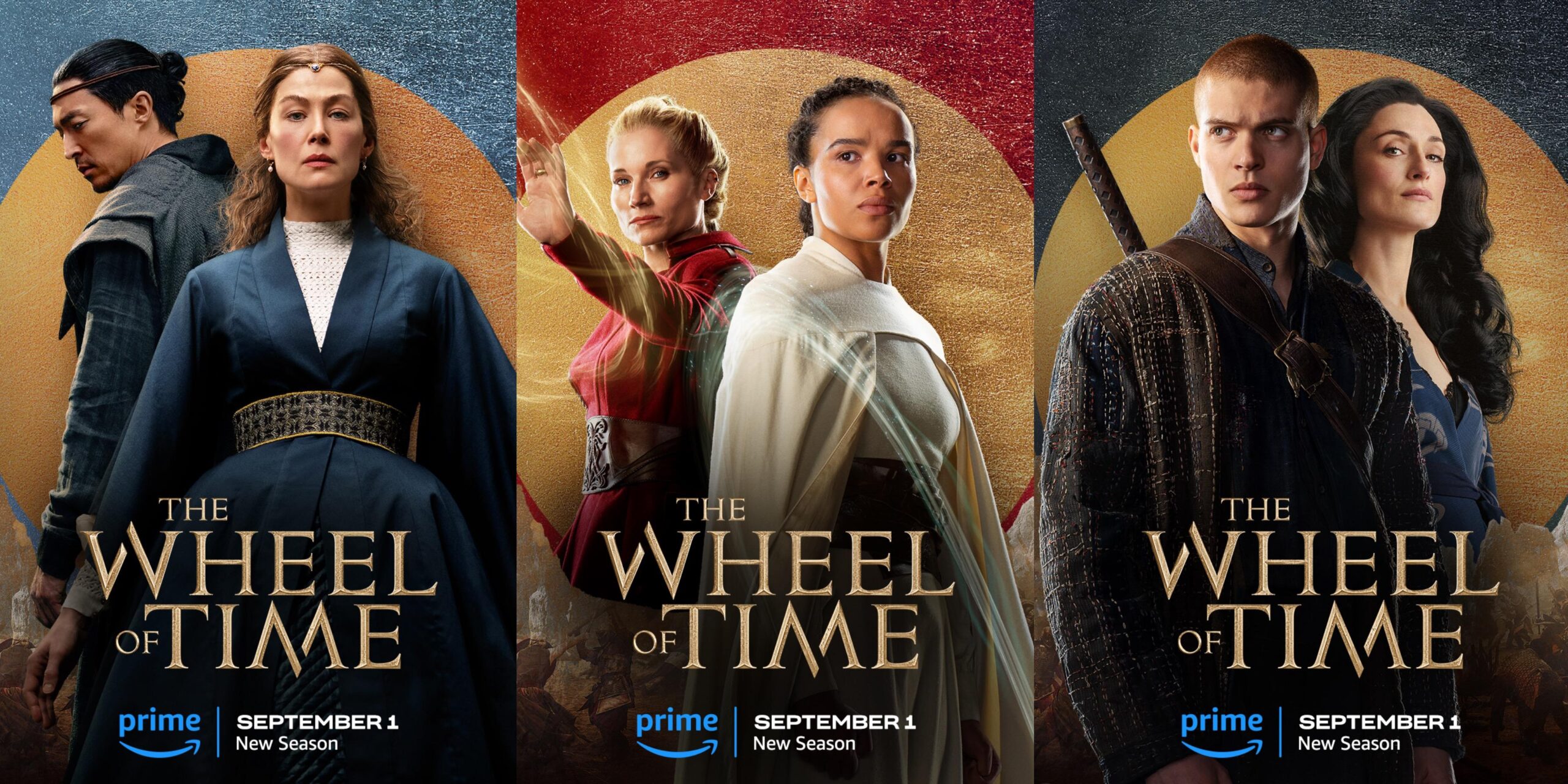 Prime Video: Seven New Character Posters for "The Wheel of Time"