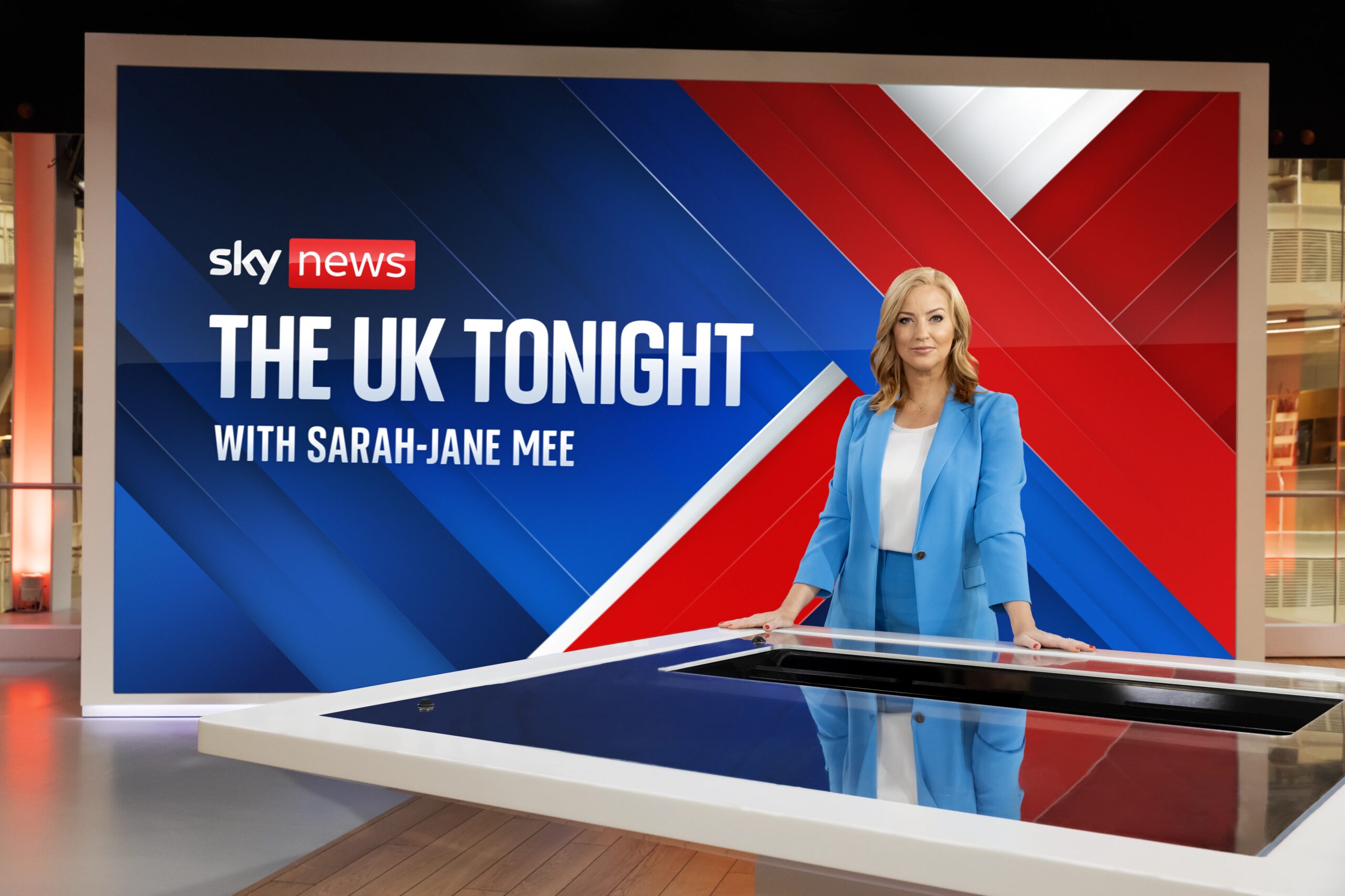 Sky News announces new show - The UK Tonight with Sarah-Jane Mee - Starts Monday 2 October at 8pm