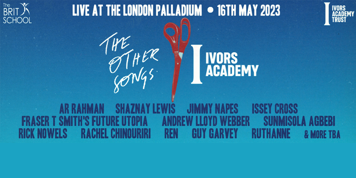 The BPI to sponsor The Other Songs Live at The London Palladium with The Ivors Academy