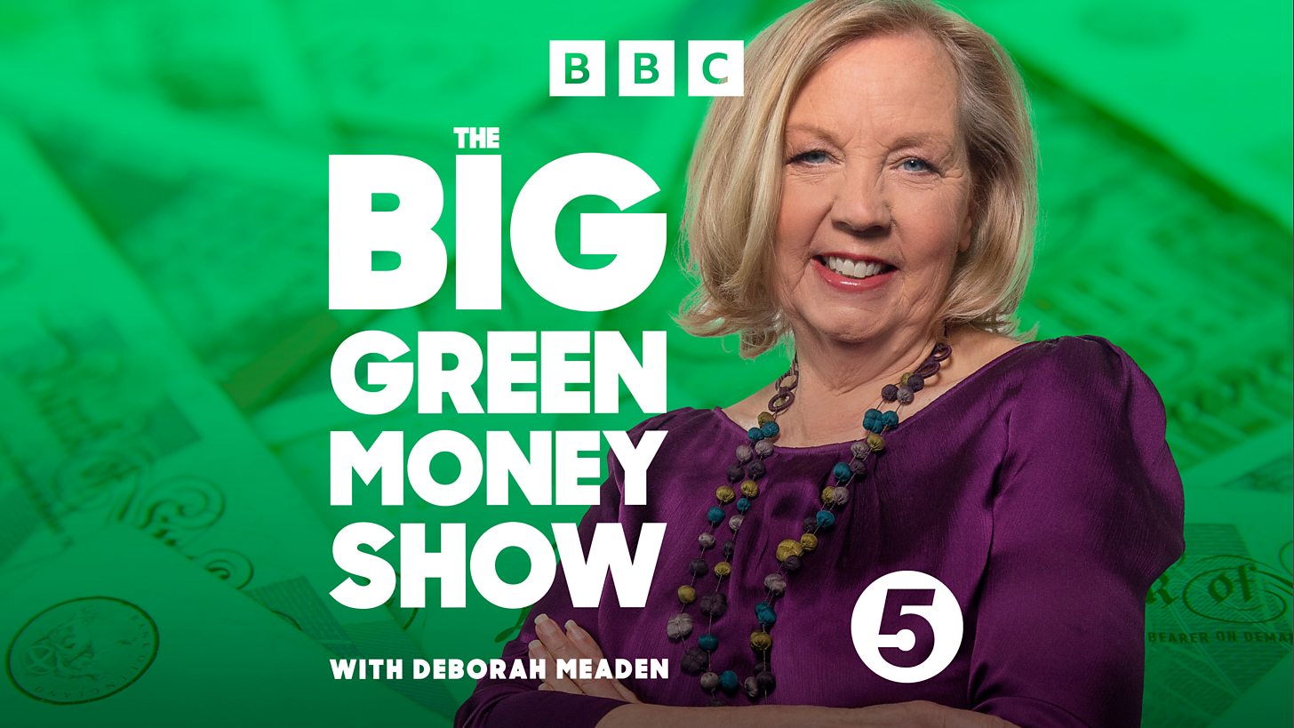 The Big Green Money Show with Deborah Meaden returns for series two