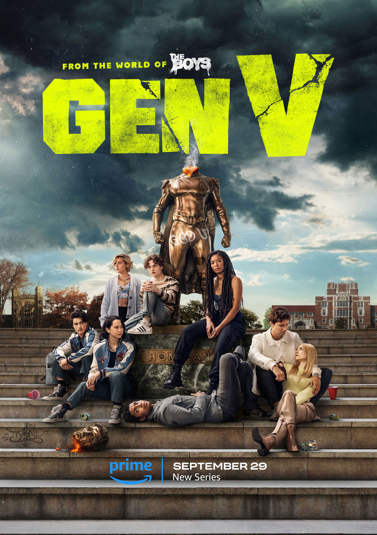 "The Boys" Spinoff "Gen V" Reveals Orientation Video for Godolkin University