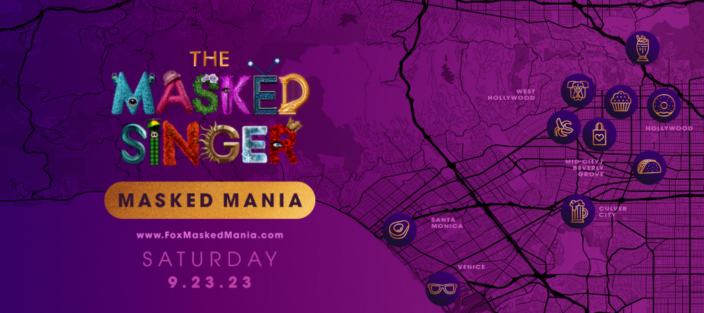 "The Masked Singer" Takes Over Los Angeles with "Masked Mania" on Saturday, September 23