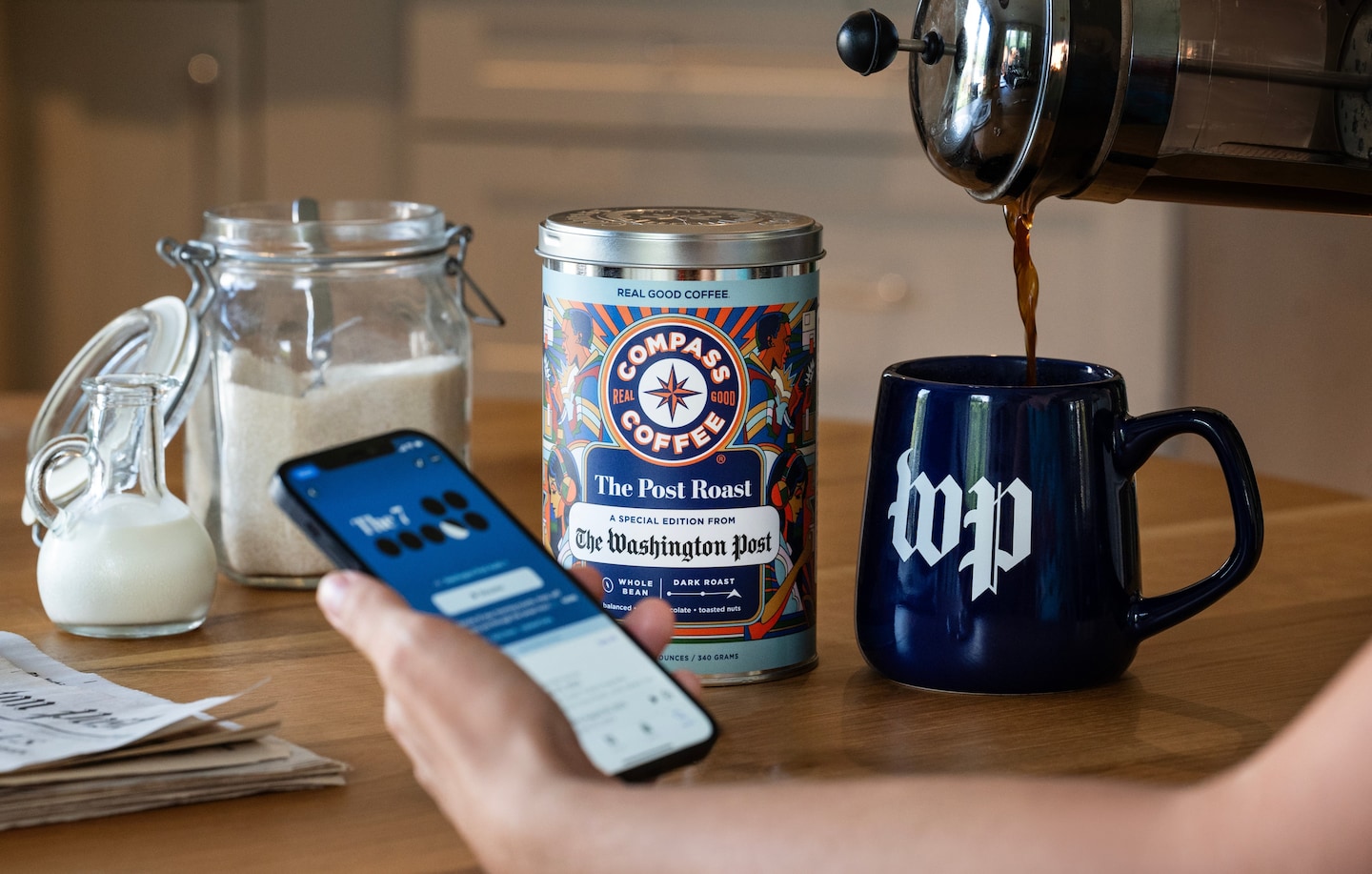 The Washington Post and Compass Coffee launch special edition coffee blend, “The Post Roast”