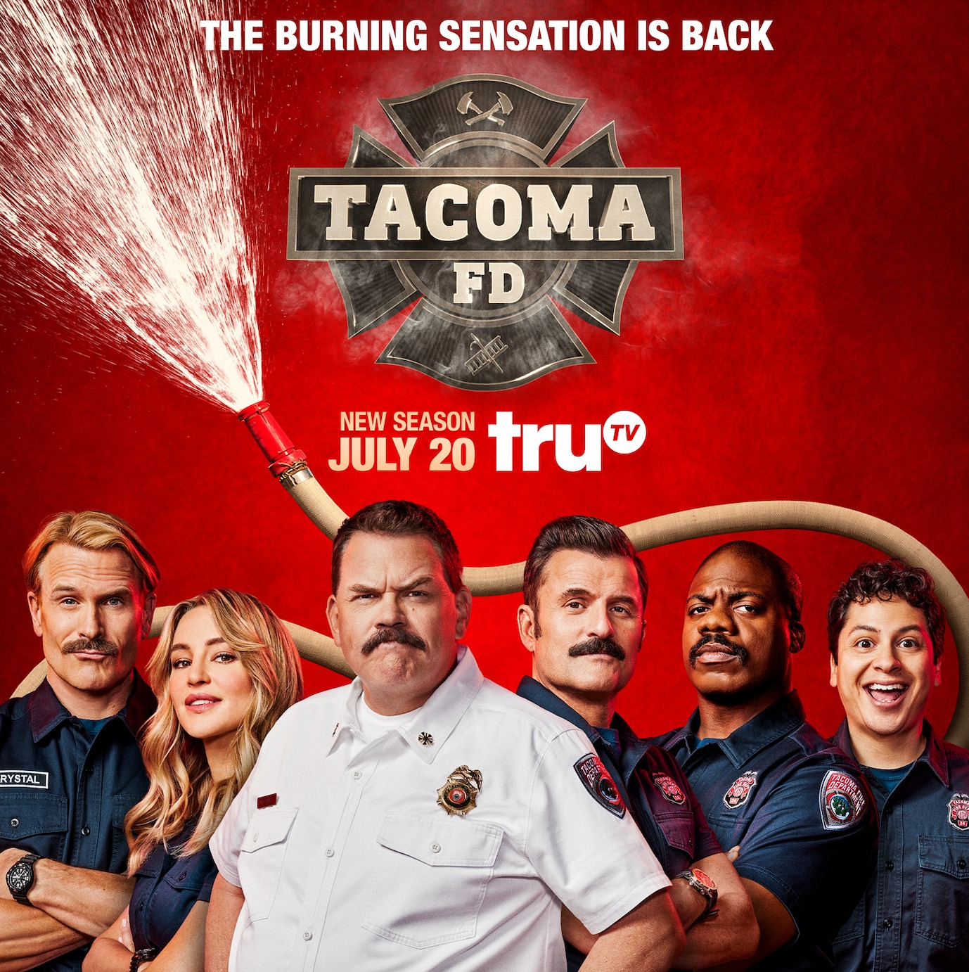 Today on Thursday, July 20 “Tacoma FD” Returns for Season 4 with Tony Danza and David Arquette