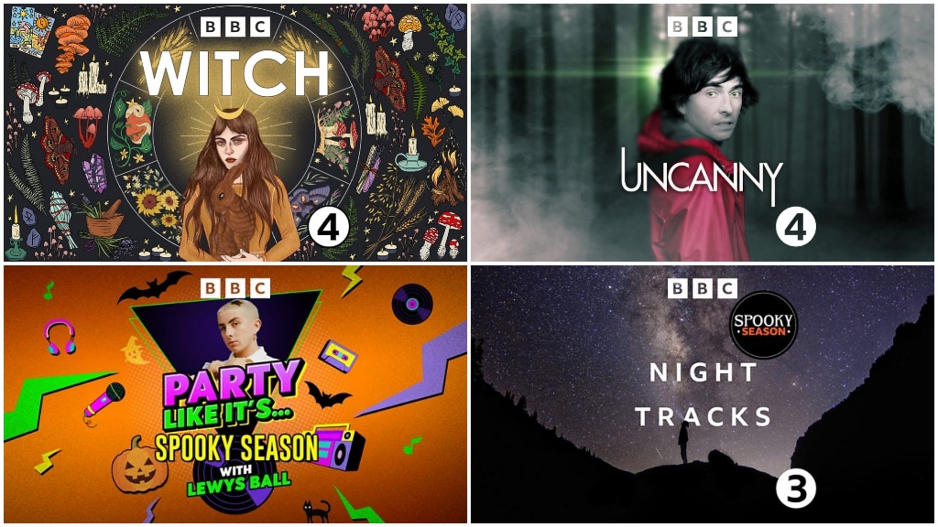 BBC Sounds spooky Halloween podcasts and party playlists
