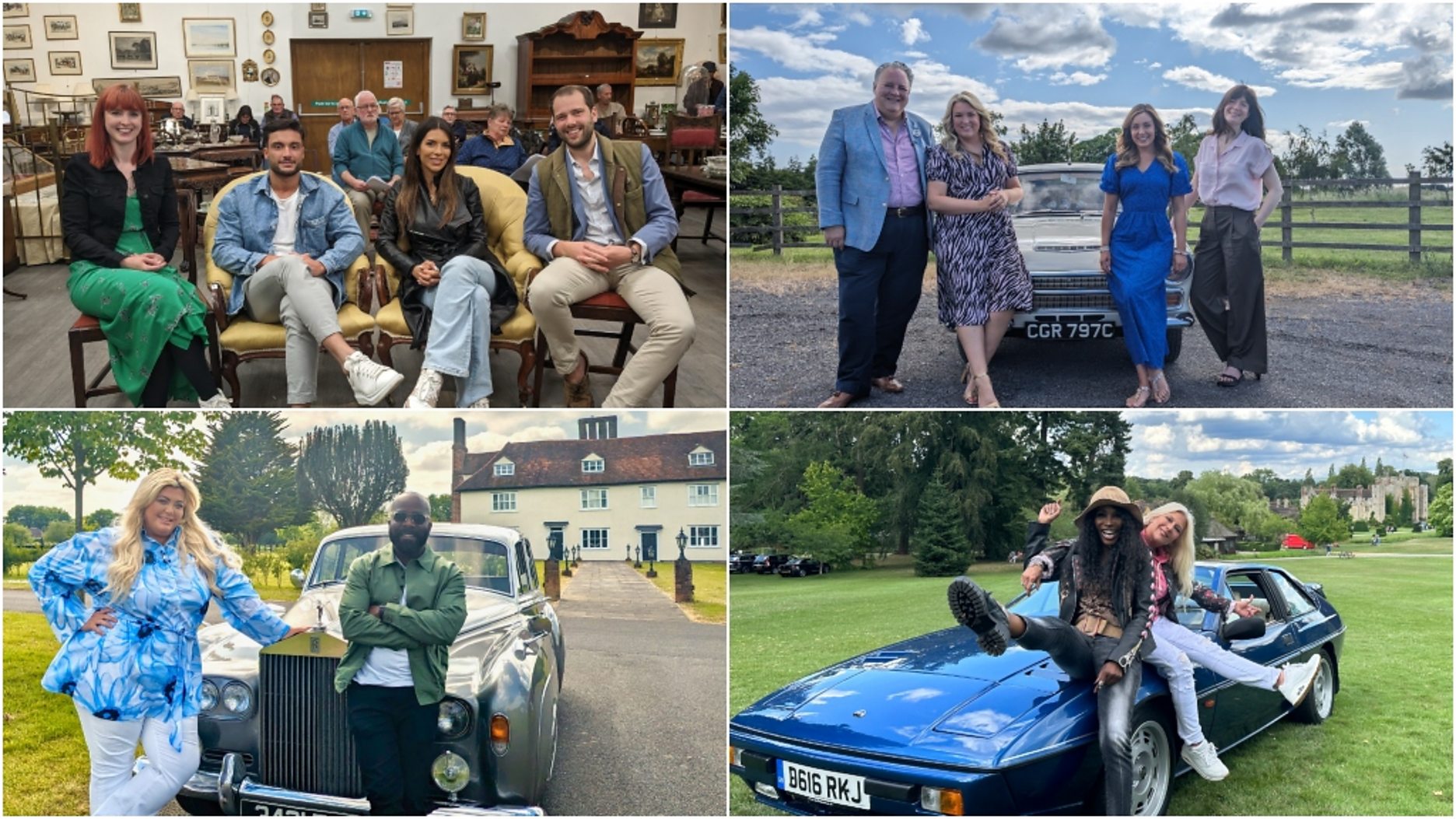 Celebrity Antiques Road Trip series 12 line-up includes Dragons’ Den’s Sara Davies & Gemma Collins