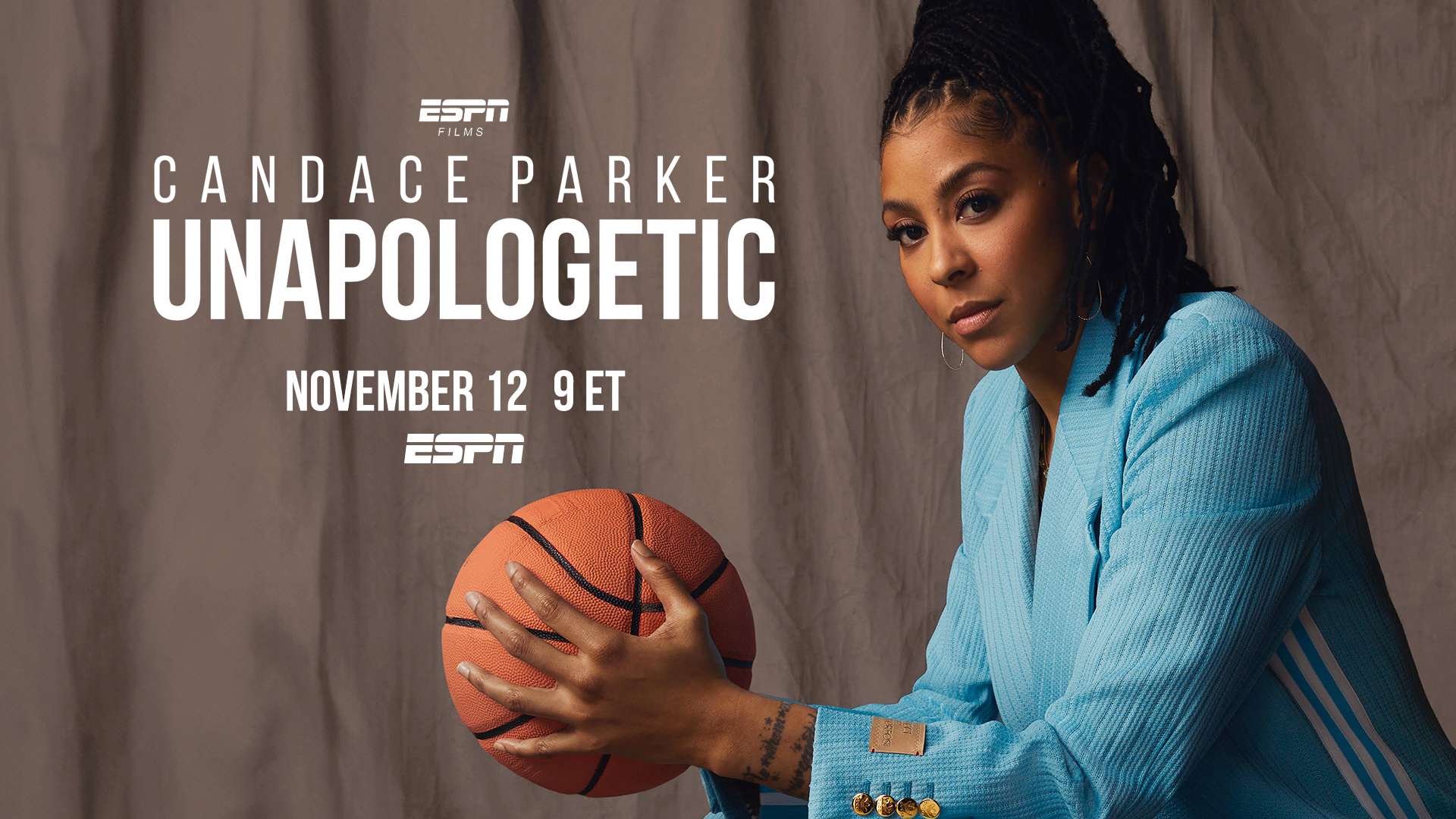ESPN Films' "Candace Parker: Unapologetic" About WNBA Superstar to Debut November 12 at 9 p.m