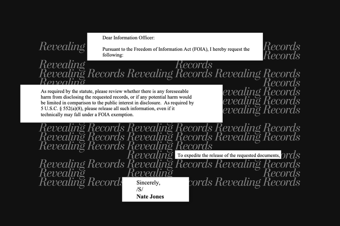 New FOIA Column “Reveals” All in The Washington Post