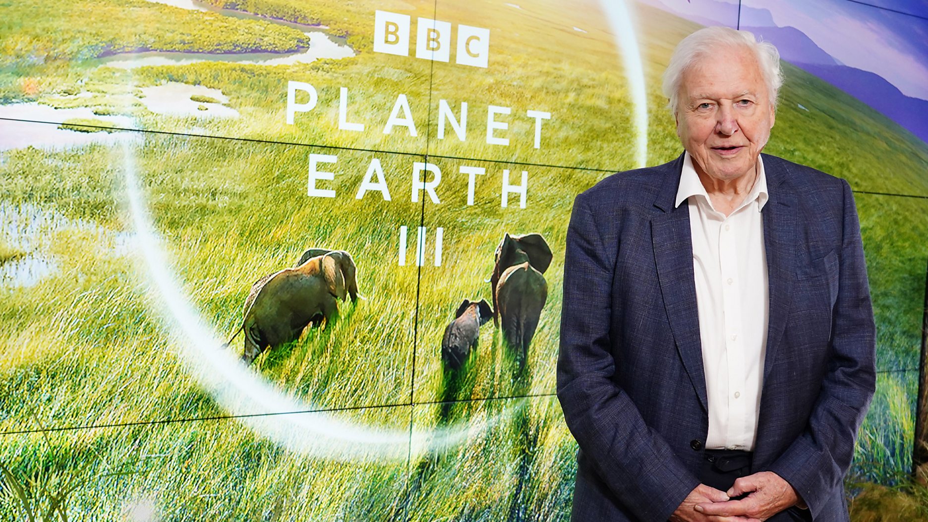 Sir David Attenborough joins stars at BBC Studios’ Planet Earth III launch last night