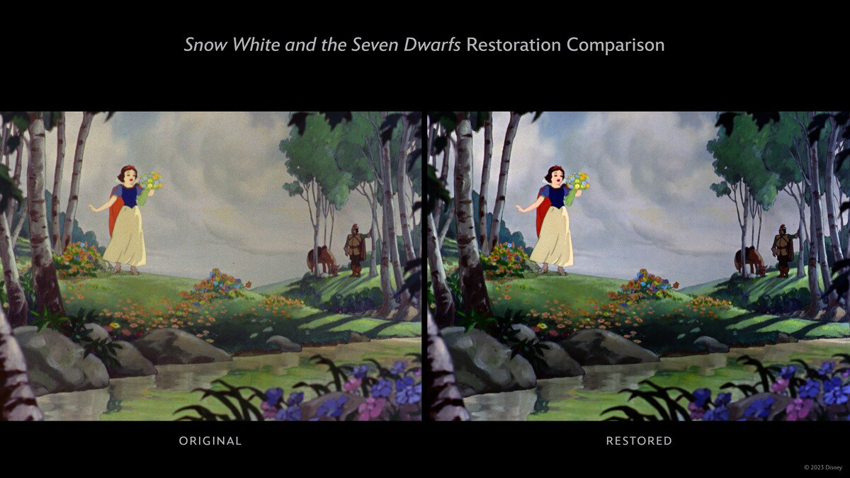 The Animated Classic "Snow White and the Seven Dwarfs" Comes to Disney+ in 4K Restoration
