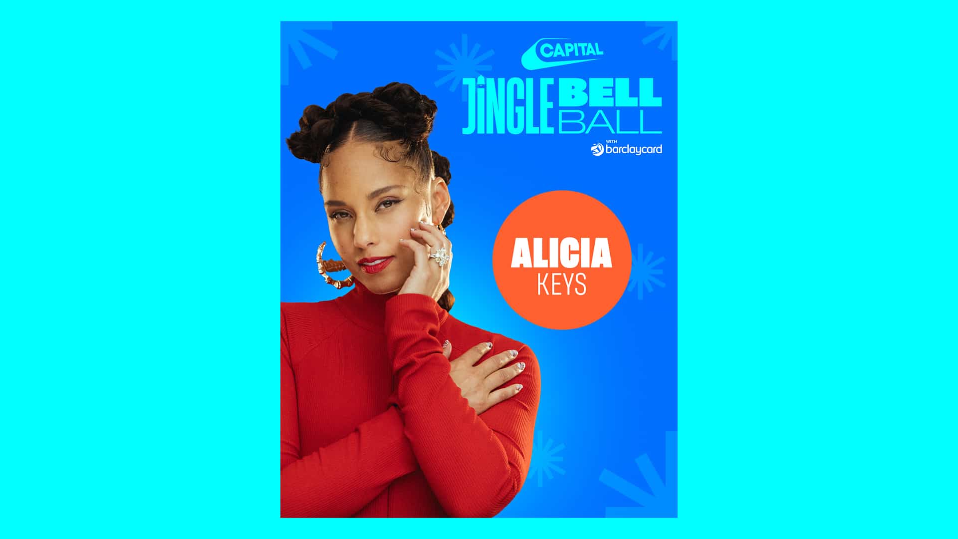 Alicia Keys to play both nights of Capital’s Jingle Bell Ball with Barclaycard