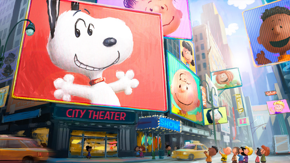 Apple Takes Snoopy and Charlie Brown on an Epic Adventure Through the Big City