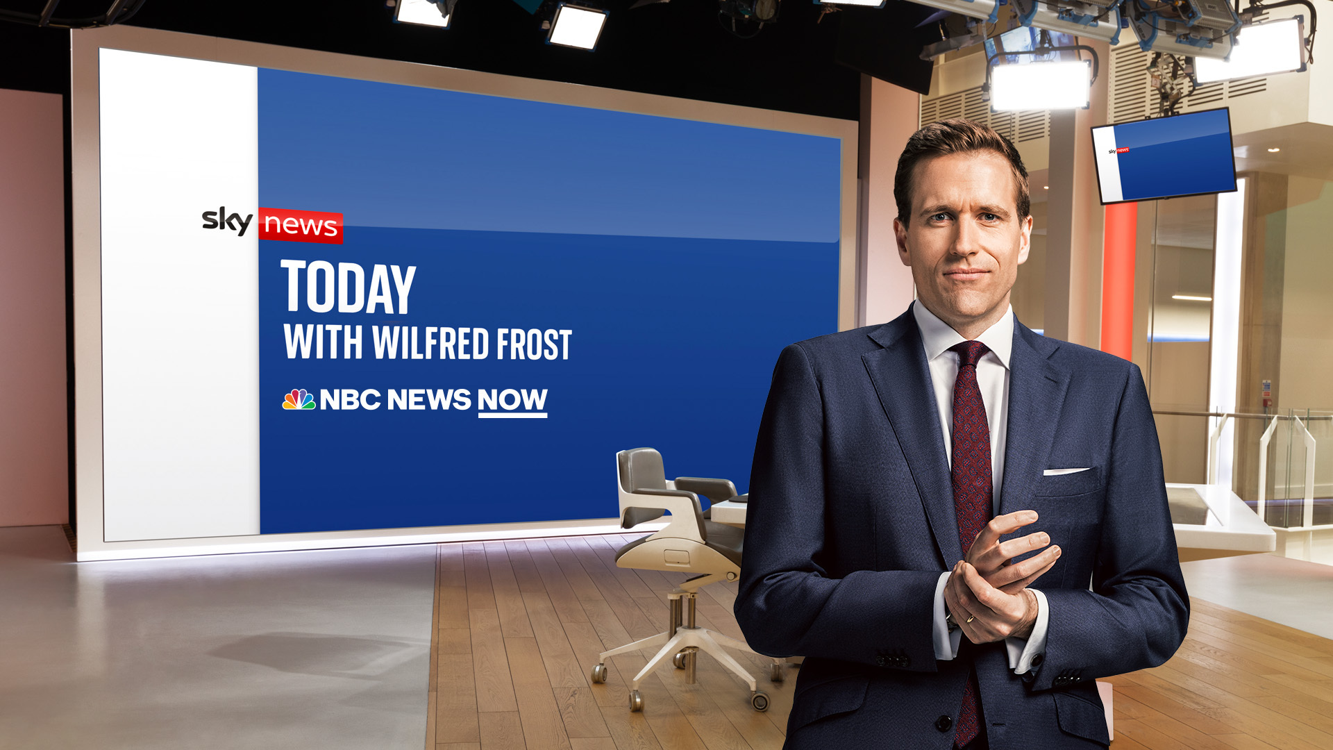 NBC NEWS NOW EXPANDS DAILY PROGRAMMING WITH THE DEBUT OF “SKY NEWS TODAY WITH WILFRED FROST” ON MONDAY, NOV. 13