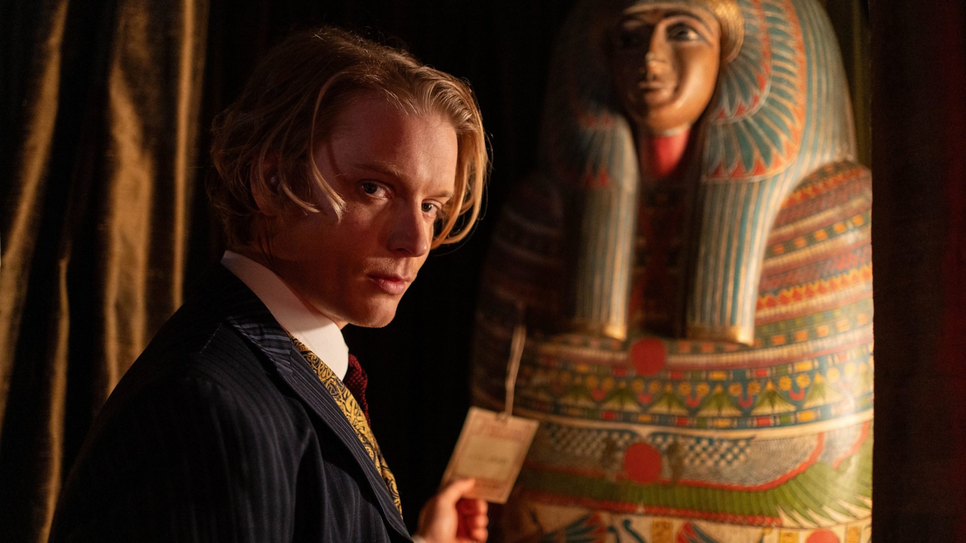 Interview with Freddie Fox on A Ghost Story for Christmas: Lot No.249