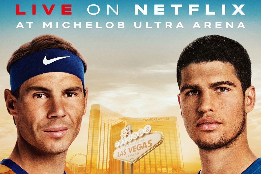 Rafael Nadal & Carlos Alcaraz Will Face Off at "The Netflix Slam", Live on Netflix on March 3