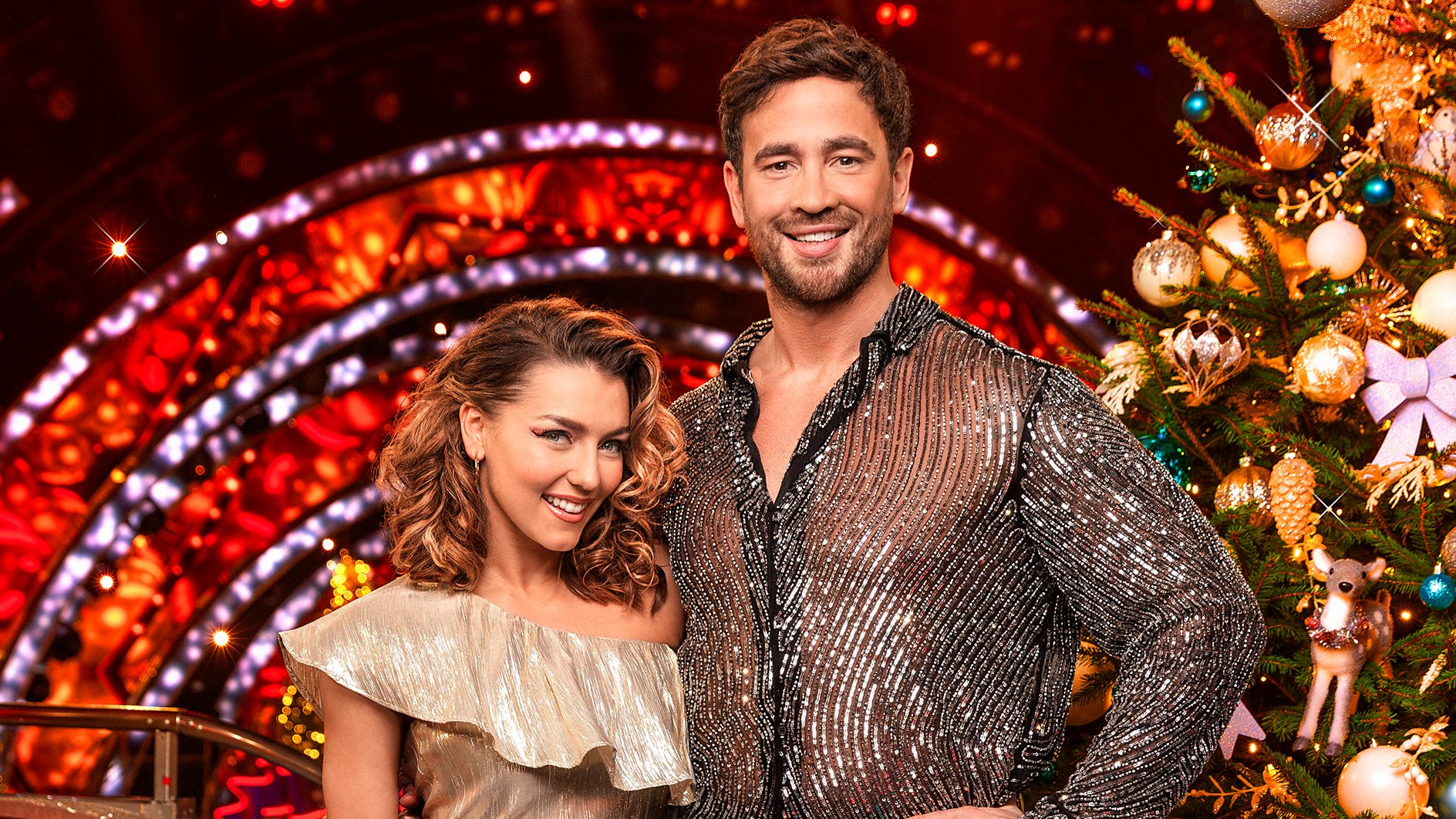 Strictly Christmas Special 2023 - Interview with Danny Cipriani and Jowita Przystal