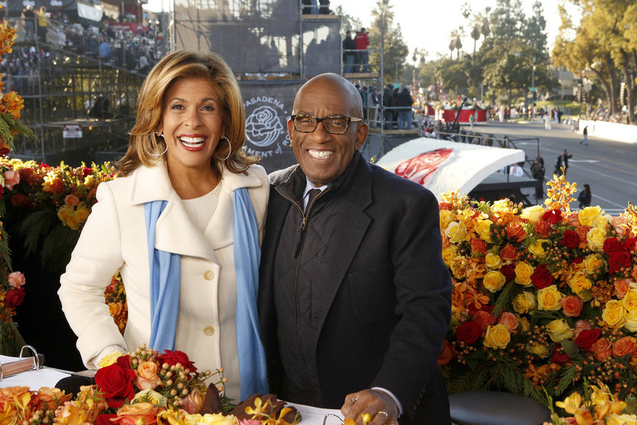 "Today" Anchors Hoda Kotb & Al Roker to cover NBC's Live Coverage of the 135th Rose Parade