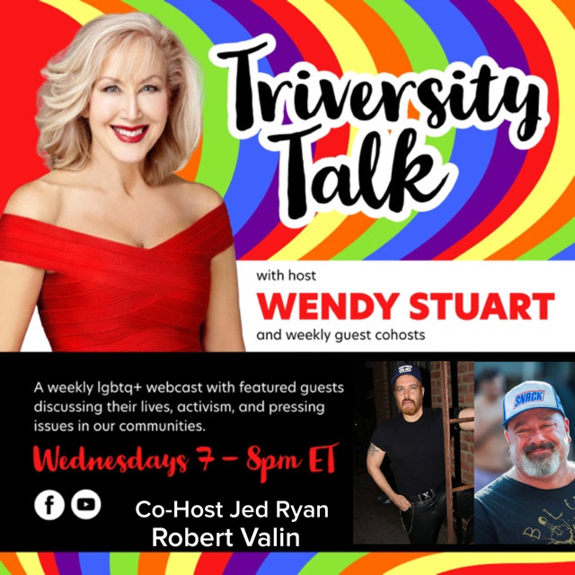 Wendy Stuart Presents TriVersity Talk! 12/20/23 7 PM ET With Co-Host Jed Ryan and Robert Valin