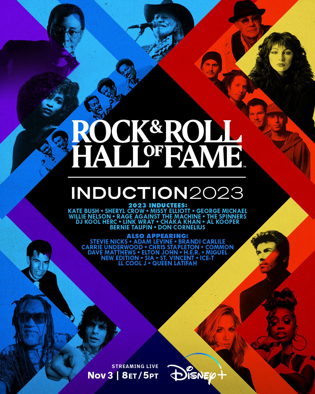 ‘2023 Rock & Roll Hall of Fame Induction Ceremony’ Special Airs on ABC New Year’s Day