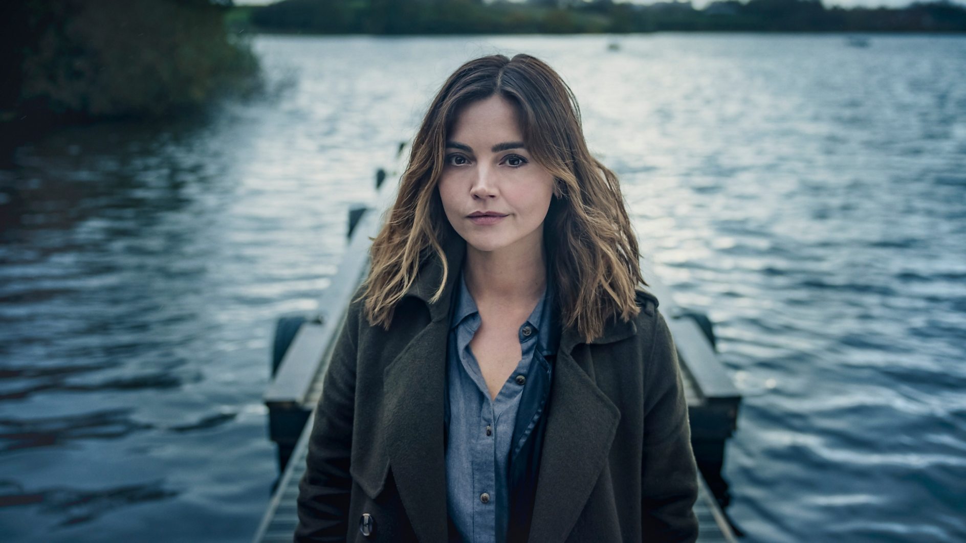 BBC releases first look at Jenna Coleman in new thriller The Jetty