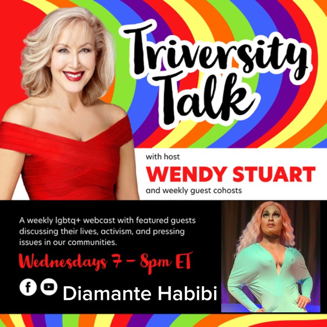 Diamante Habibi Guests On TriVersity Talk! Wednesday, January 3rd, 2024 at 7 PM ET