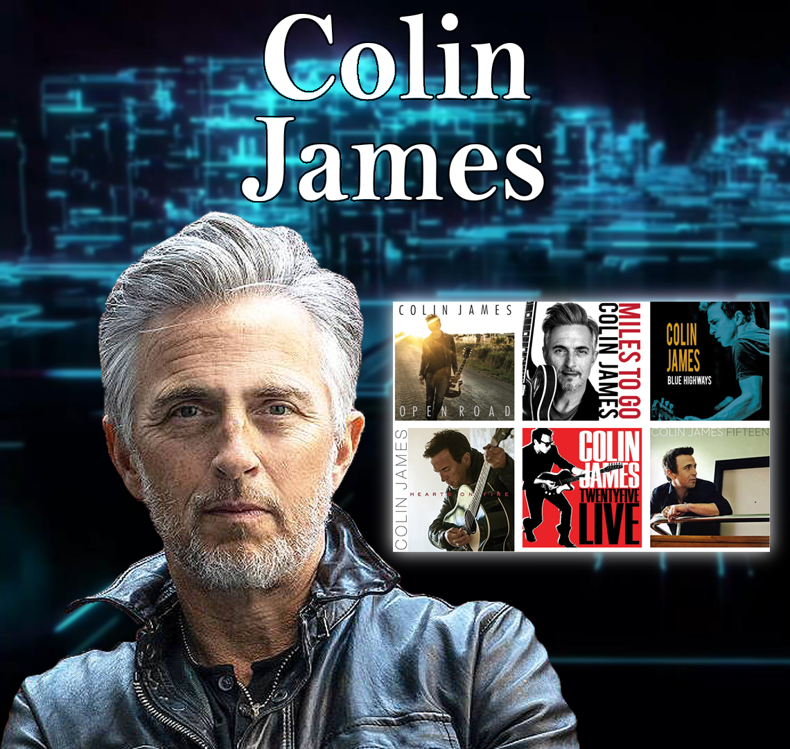 Singer/Songwriter Colin James Guests On Harvey Brownstone Interviews