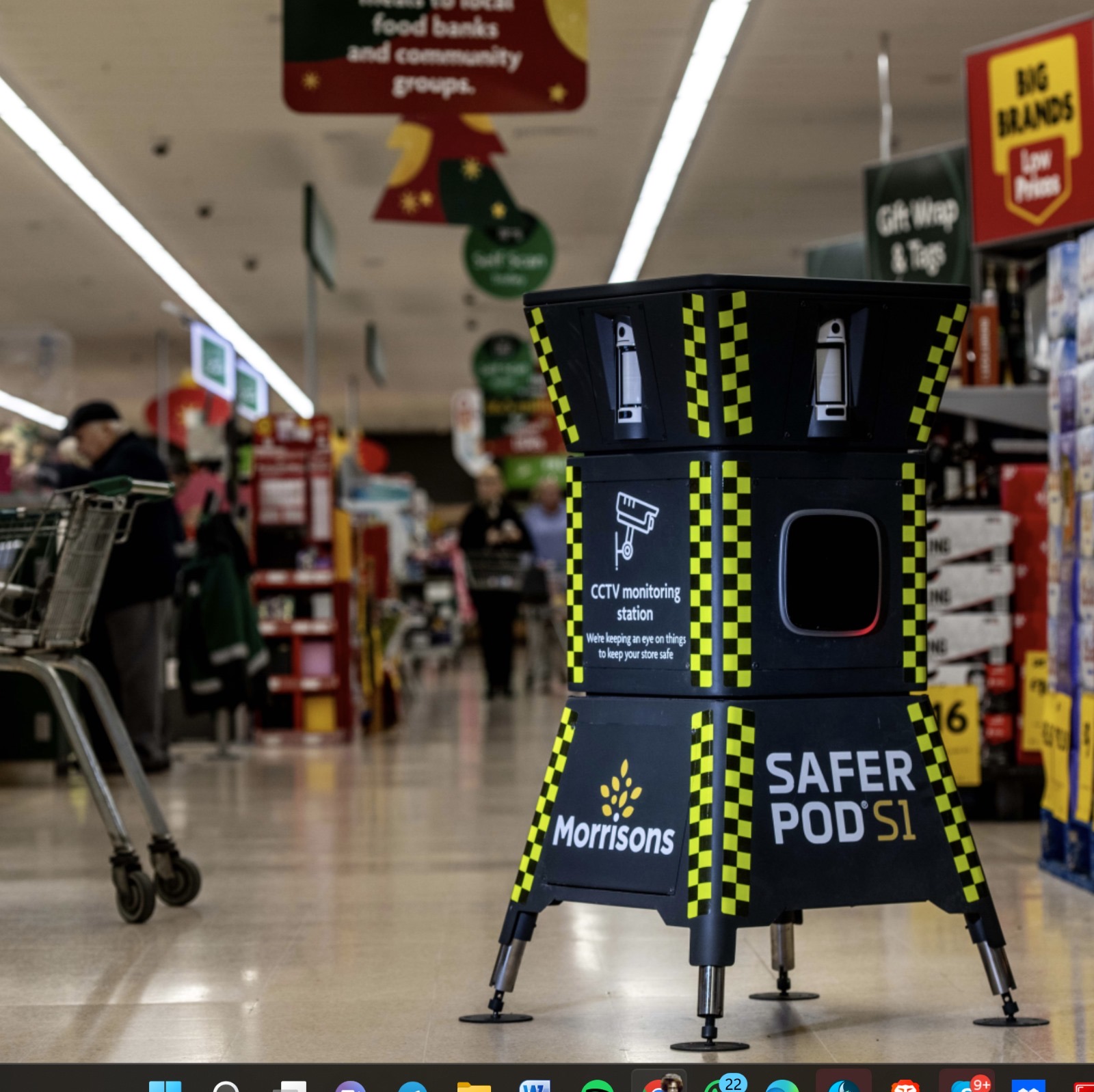 Supermarket Robocop By Howard Bloom