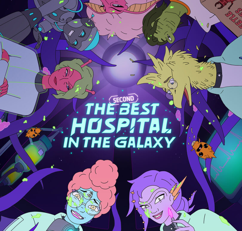 Watch Trailer for Adult Animated Comedy Series "The Second Best Hospital in the Galaxy"