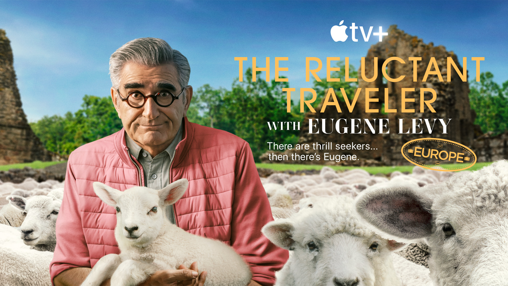 Eugene Levy embarks on grand tour of Europe in S2 of “The Reluctant Traveler With Eugene Levy”