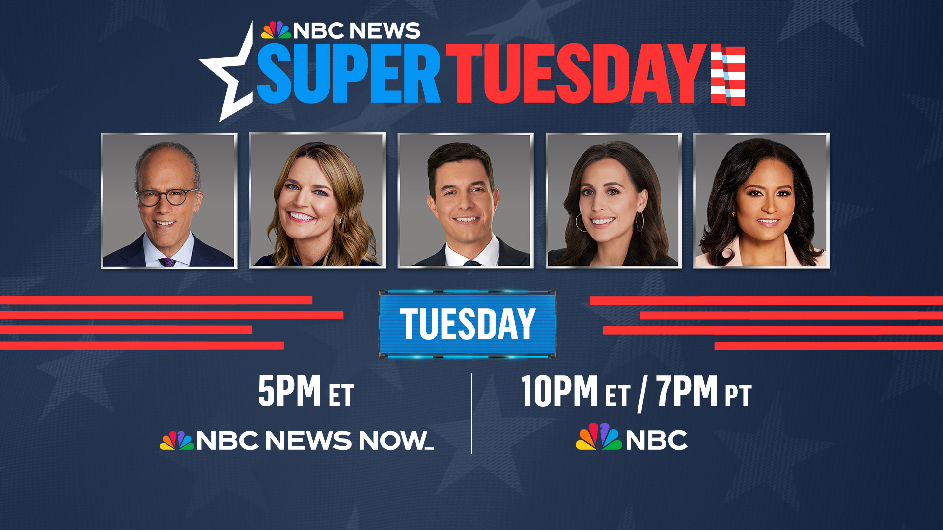 NBC NEWS TO PRESENT EXTENSIVE “DECISION 2024” COVERAGE ON SUPER TUESDAY