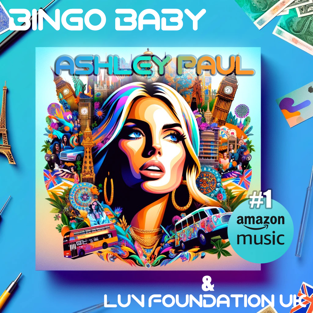 Ashley Paul's 'Bingo Baby' Featuring Luv Foundation UK Rockets to #1 on Amazon Music Charts