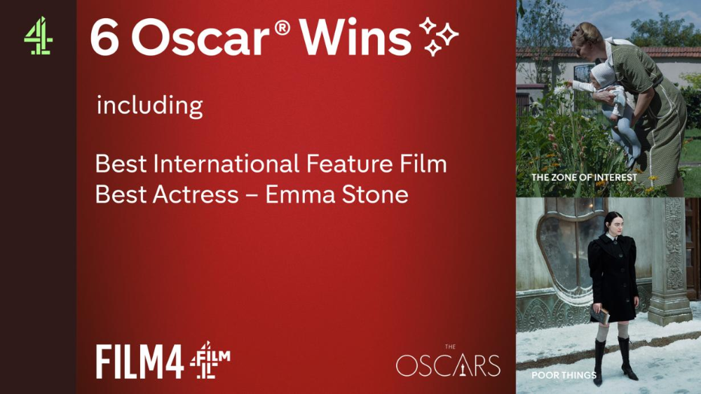 Film4 celebrates 6 Oscar® wins including Best International Feature Film and Best Actress