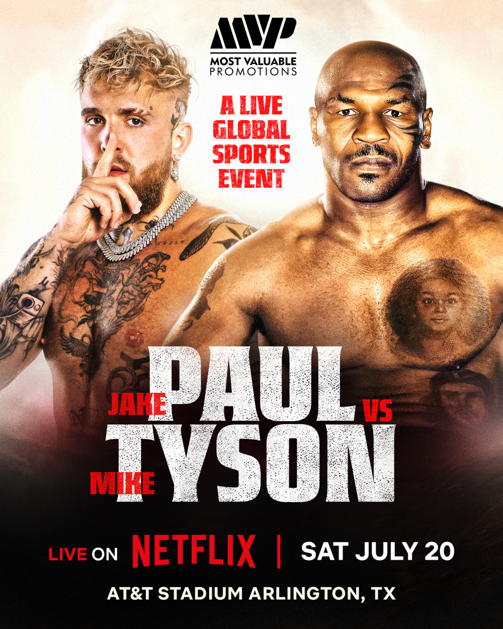 Jake Paul vs. Mike Tyson To Stream Via Netflix On July 20