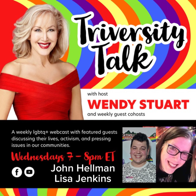 John Hellman and Lisa Jenkins Guest On TriVersity Talk! Wednesday March 6th, 2024