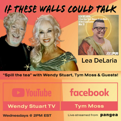 Lea DeLaria Guests On “If These Walls Could Talk” With Hosts Wendy Stuart and Tym Moss 3/20/24