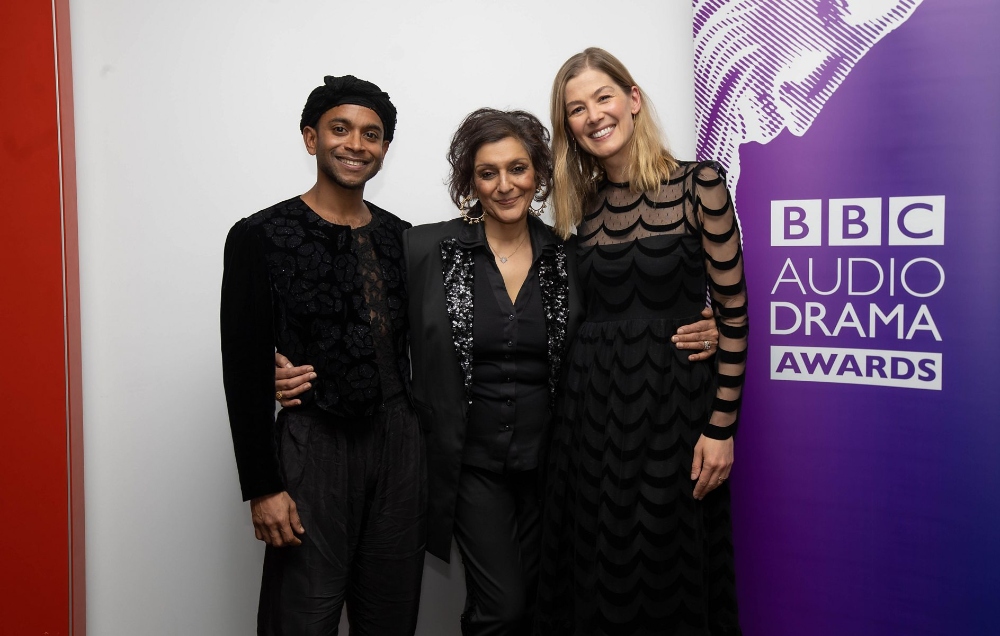 Rosamund Pike & Hiran Abeysekera Win At The BBC Audio Drama Awards