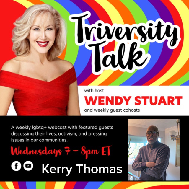 Wendy Stuart Presents TriVersity Talk! Wednesday, 3/27/24 7 PM ET With Featured Guest Kerry Thomas