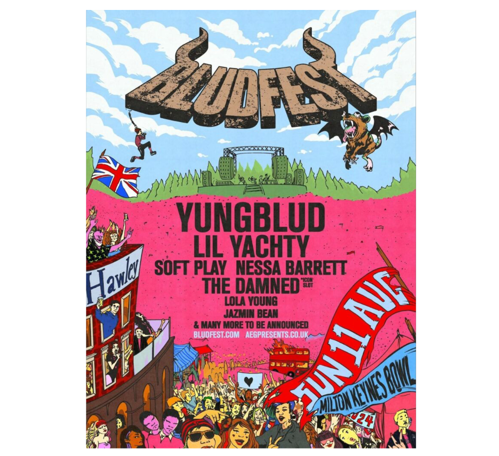 YUNGBLUD ANNOUNCES BLUDFEST: GROUNDBREAKING AND GENRE-DIVERSE NEW DAY FESTIVAL