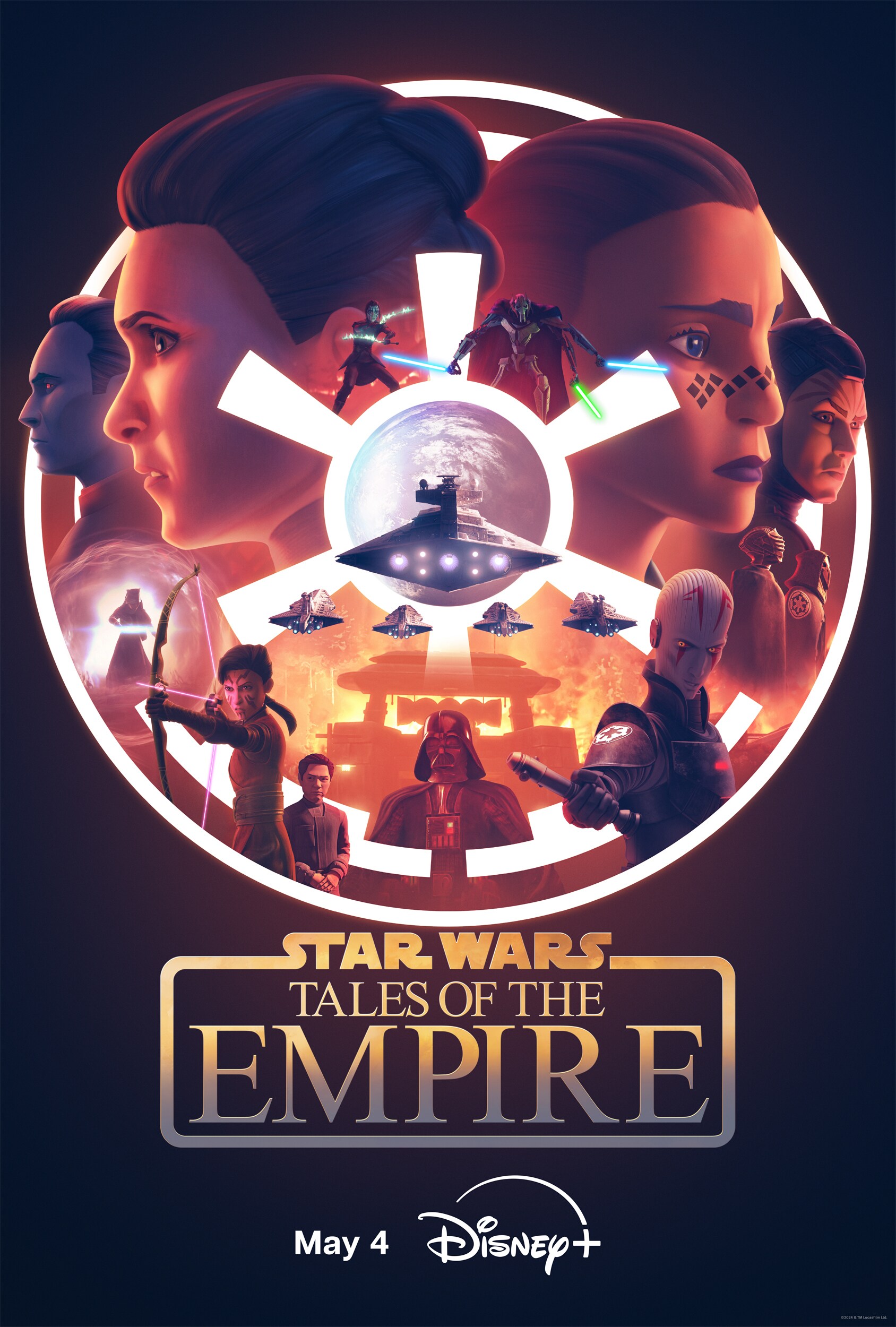 Disney+ Unveils Trailer & Key Art for "Star Wars: Tales of the Empire"