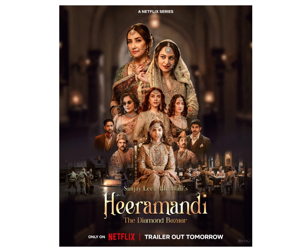 Netflix Unveils Sanjay Leela Bhansali's Epic Series 'Heeramandi: The Diamond Bazaar'