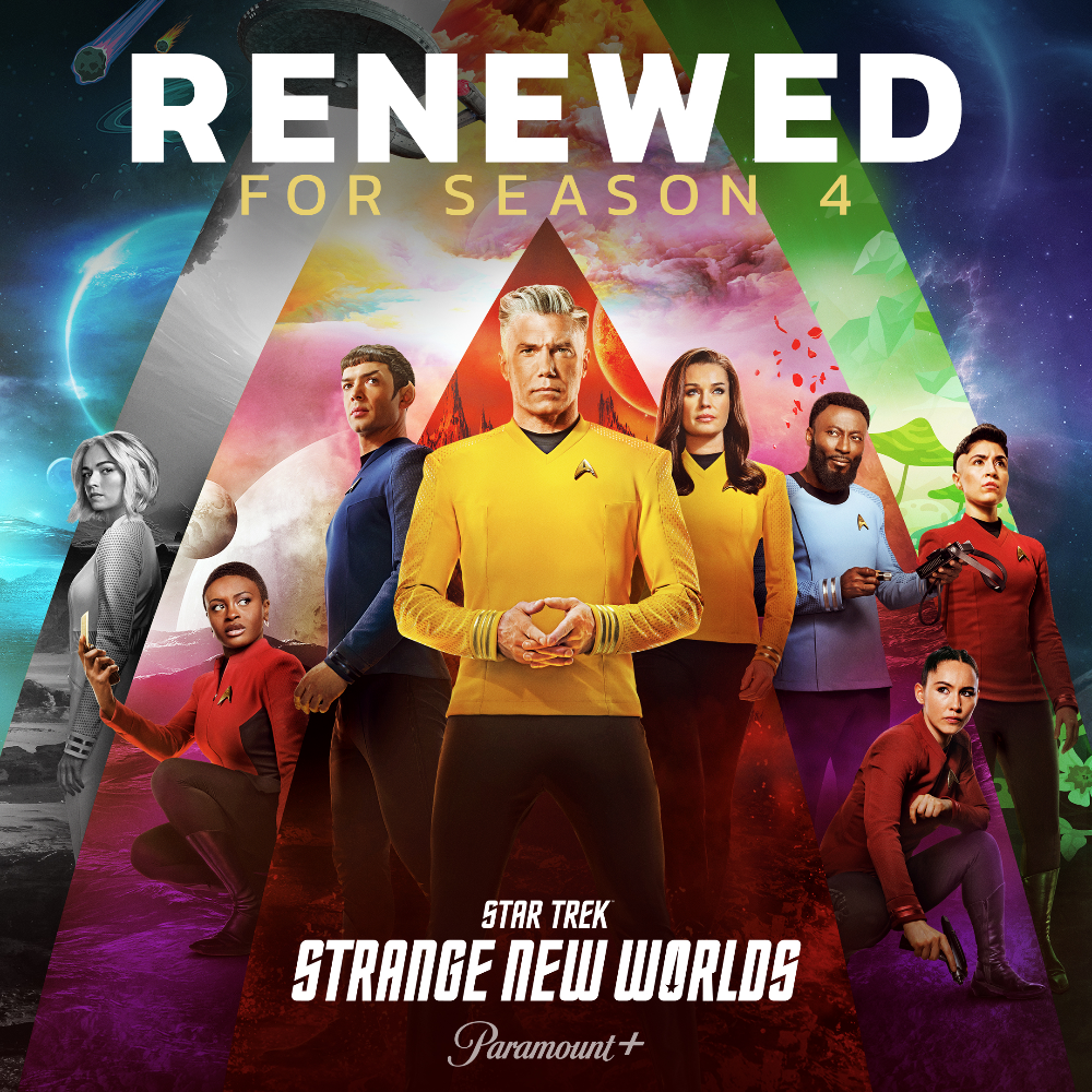 Paramount+ Announces Season Four Renewal of "Star Trek: Strange New Worlds", Set For 2025