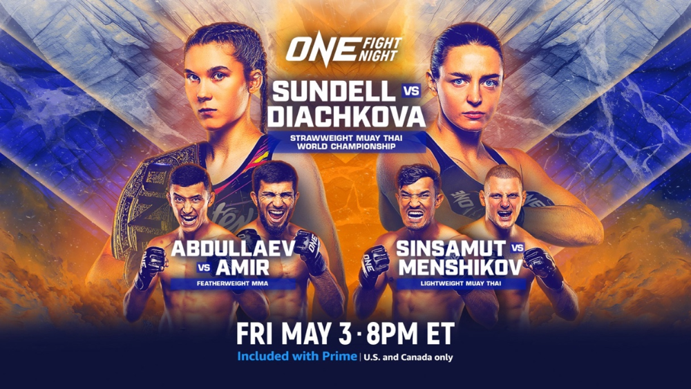 Prime Video Presents ONE Fight Night 22: Sundell vs. Diachkova