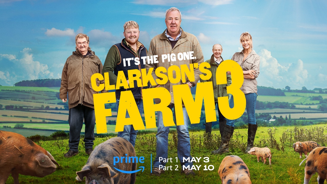 Prime Video Reveals New Trailer and Key Art for Third Series of UK Original Clarkson's Farm - May 3
